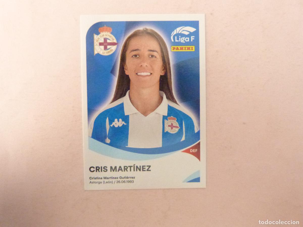 Fu&szlig;ball-Sticker: CROMO DE FUTBOL MARTINEZ DEPORTIVO LA CORU&Ntilde;A SIN PEGAR N&ordm; 109 LIGA FEMENINA 2024-2025/24-25 PANINI
