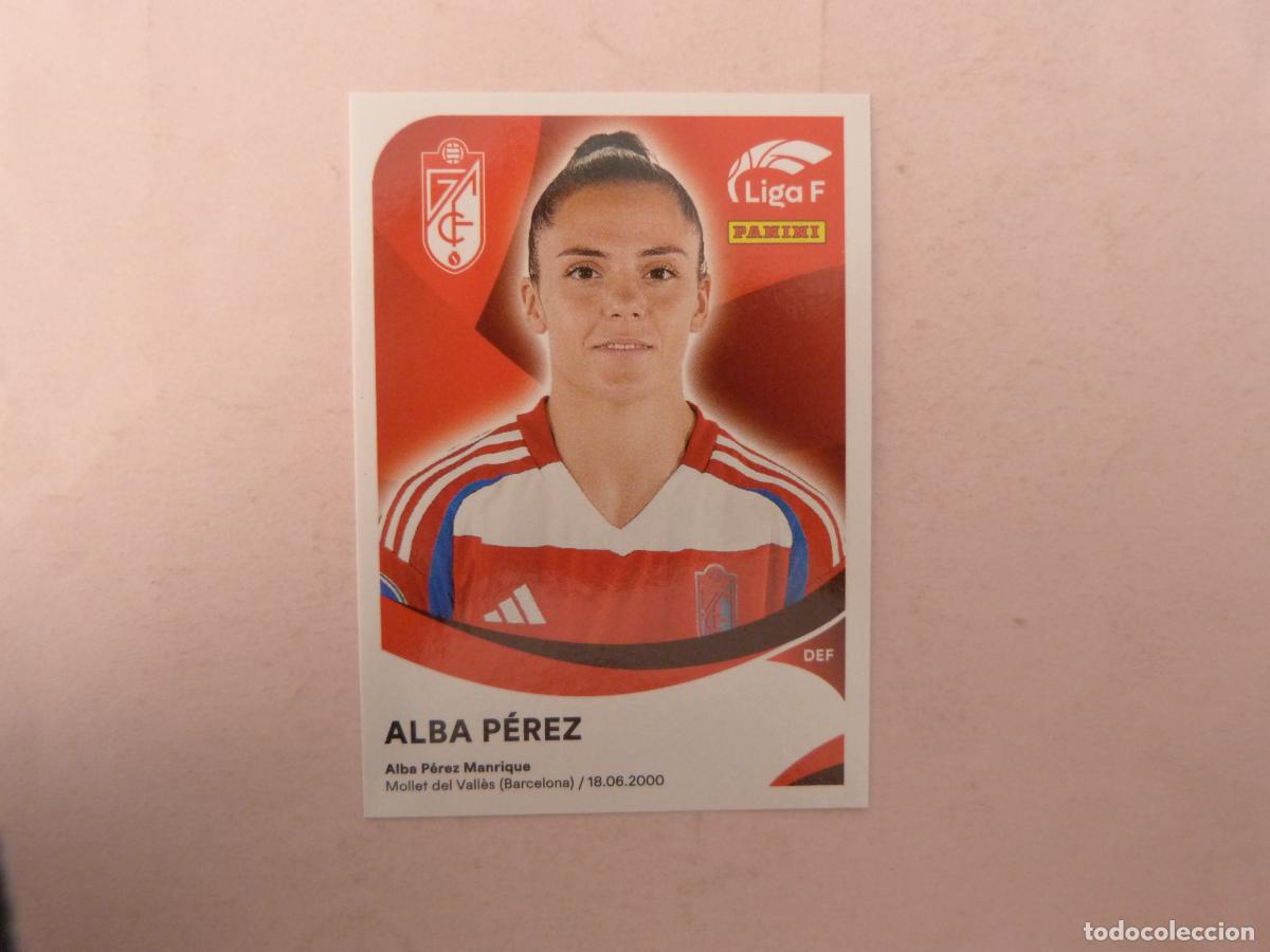 Cromos de Futebol: CROMO DE FUTBOL PEREZ GRANADA C.F. SIN PEGAR N&ordm; 166 LIGA FEMENINA 2024-2025/24-25 PANINI