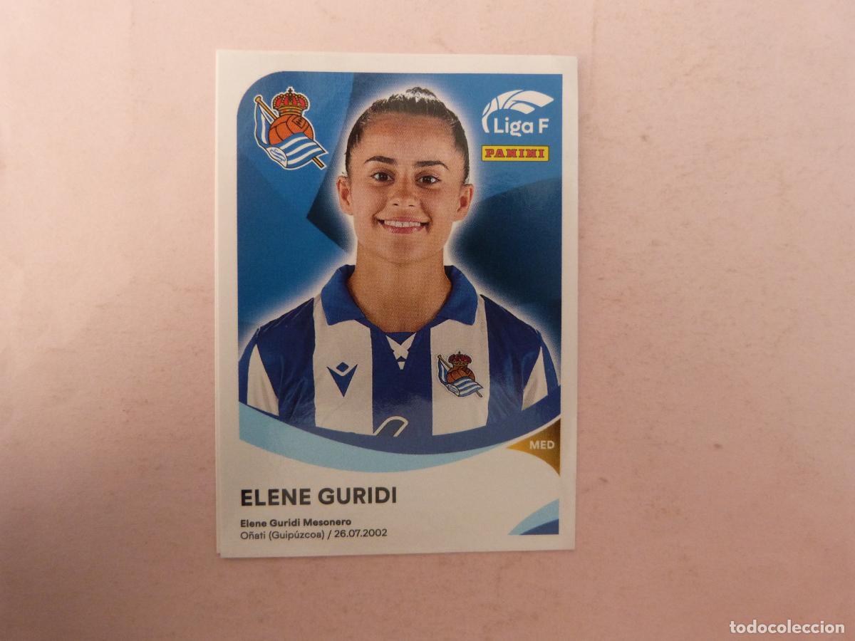 Cromos de f&uacute;tbol: CROMO DE FUTBOL GURIDI REAL SOCIEDAD SIN PEGAR N&ordm; 272 LIGA FEMENINA 2024-2025/24-25 PANINI