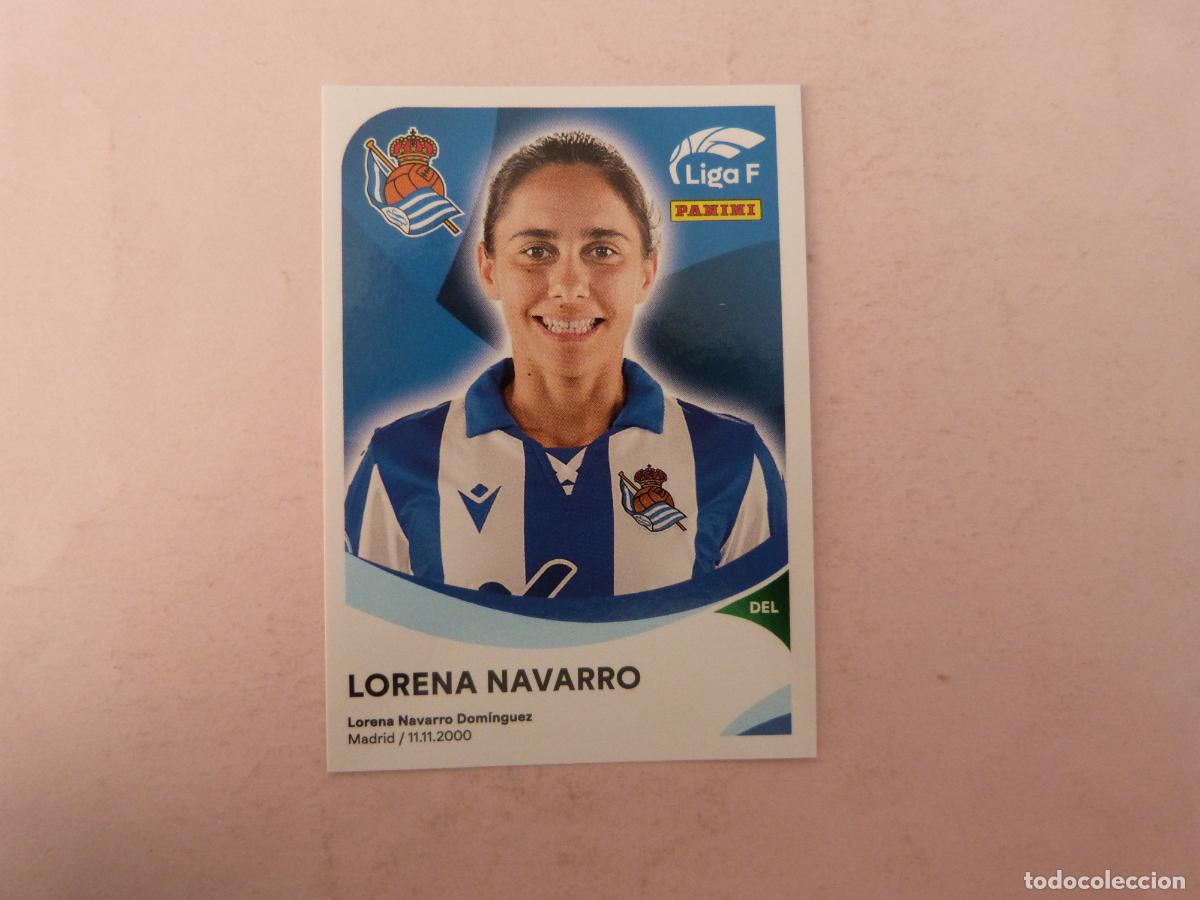 Football Stickers: CROMO DE FUTBOL NAVARRO REAL SOCIEDAD SIN PEGAR N&ordm; 281 LIGA FEMENINA 2024-2025/24-25 PANINI