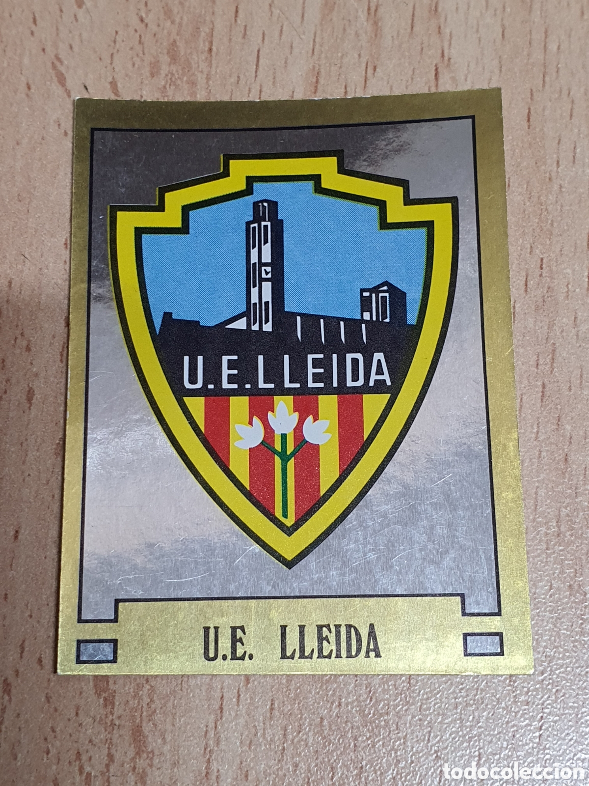Fu&szlig;ball-Sticker: F&uacute;tbol 89 escudo del lleida