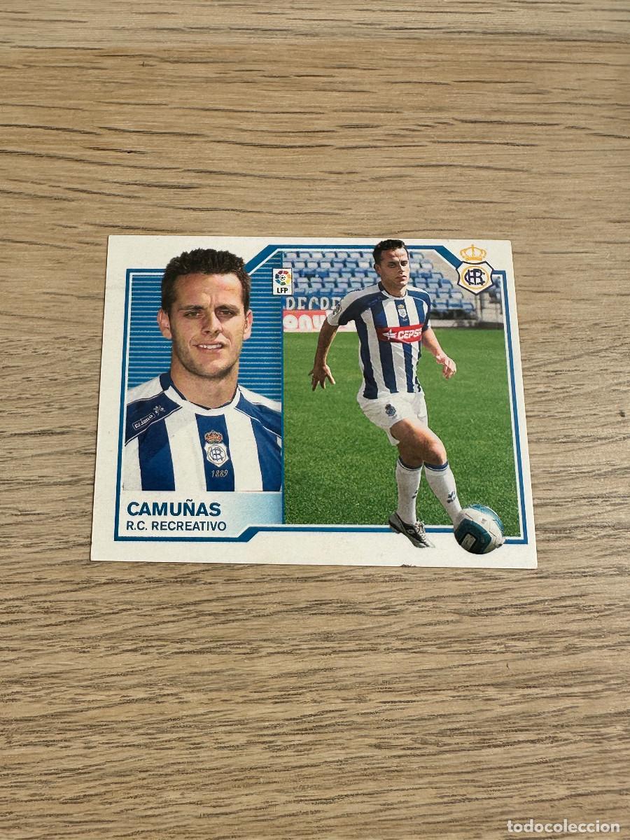 Cromos de f&uacute;tbol: CAMU&Ntilde;AS RECREATIVO EDICIONES ESTE LIGA 07-08 PANINI 2007 2008 SIN PEGAR