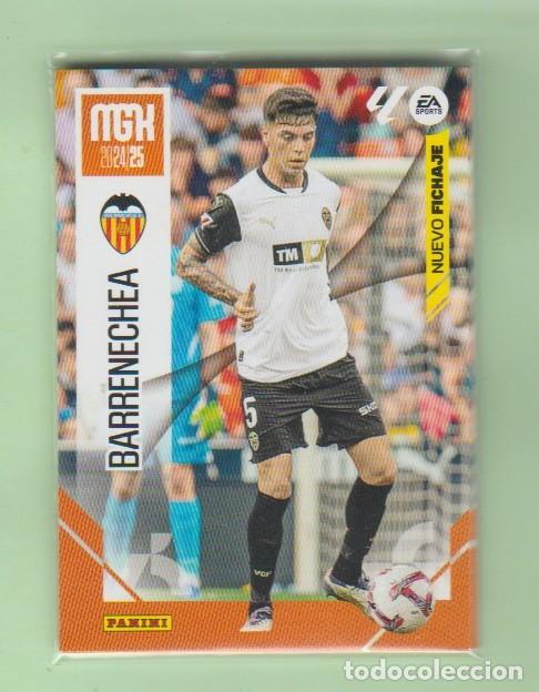 Fu&szlig;ball-Sticker: MEGACRACKS 2024 2025 24/25 (3&ordf; EDICI&Oacute;N) NUEVO FICHAJE, ALENCIA CF BARRENECHEA 482