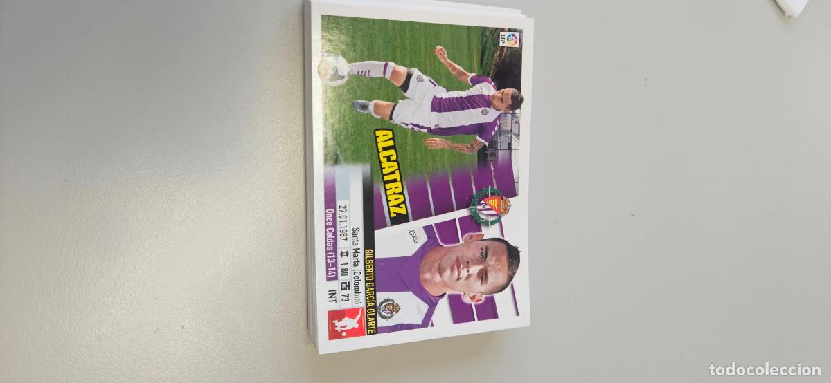 Cromos de Futebol: Alcatraz vallaodlid fichaje 28 este 2013 2014 13 14 sin pegar
