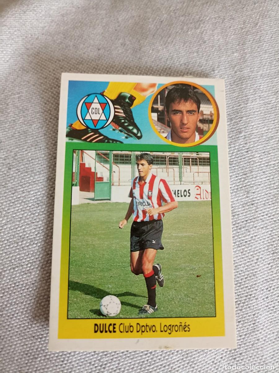 Cromos de f&uacute;tbol: Cromo 93/94 liga este. Dulce. Logro&ntilde;es. - Foto 1