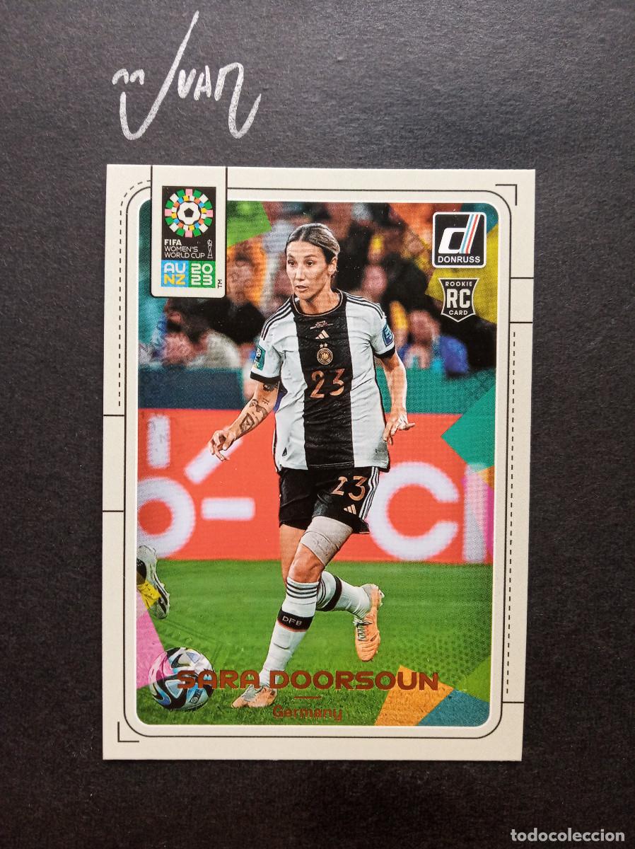 Cromos de F&uacute;tbol: 70 ROOKIE SARA DOORSOUN ALEMANIA VFL WOLFSBURGO ⚽ Panini &reg; Donruss FIFA Women World Cup 2023