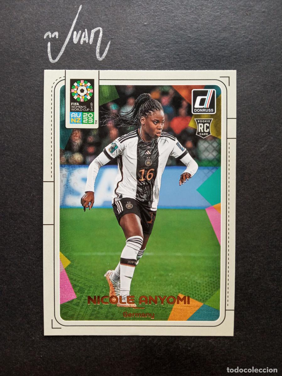 Cartes &agrave; collectionner de Football: 72 ROOKIE NICOLE ANYOMI ALEMANIA EINTRACHT FRANKFURT ⚽ Panini &reg; Donruss FIFA Women World Cup 2023