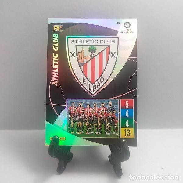 Fu&szlig;ball-Sticker: 19 ESCUDO - ALINEACI&Oacute;N ATHLETIC CLUB BILBAO CROMO FICHA ADRENALYN XL LIGA 2021-22 PANINI 2021 2022