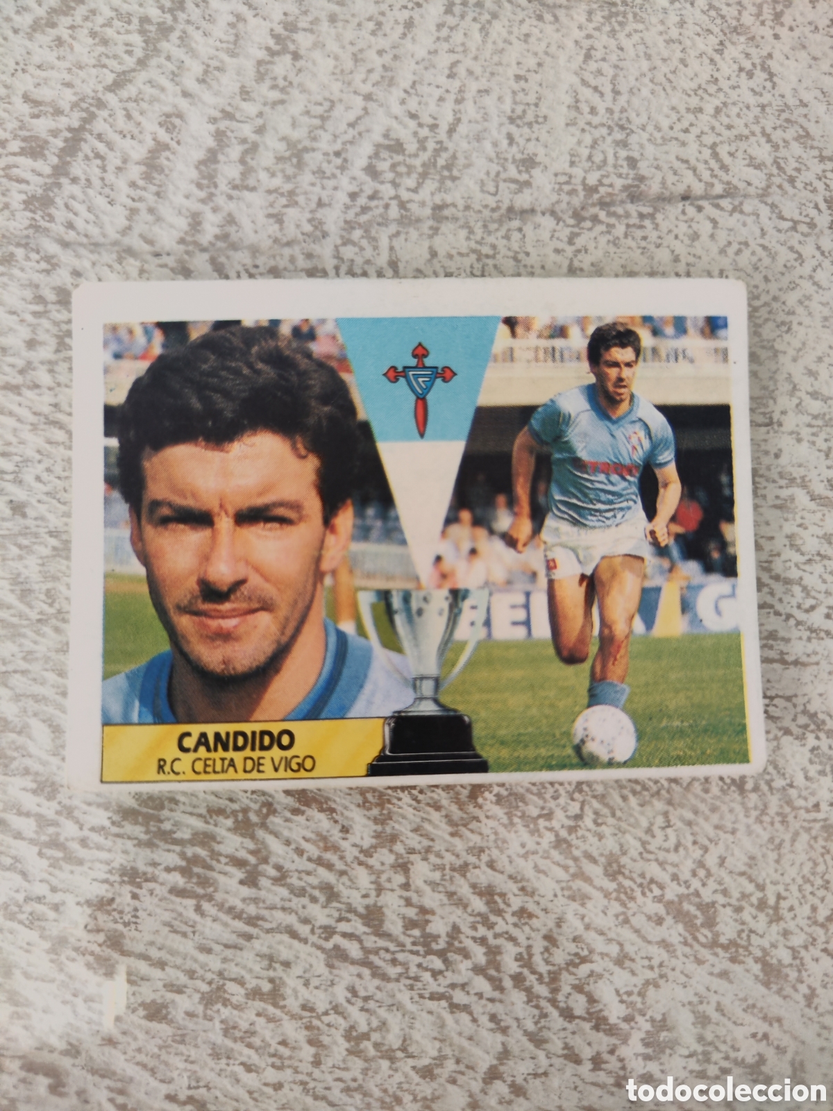 Cromos de f&uacute;tbol: Este 87 88 sin pegar Celta C&aacute;ndido - Foto 1