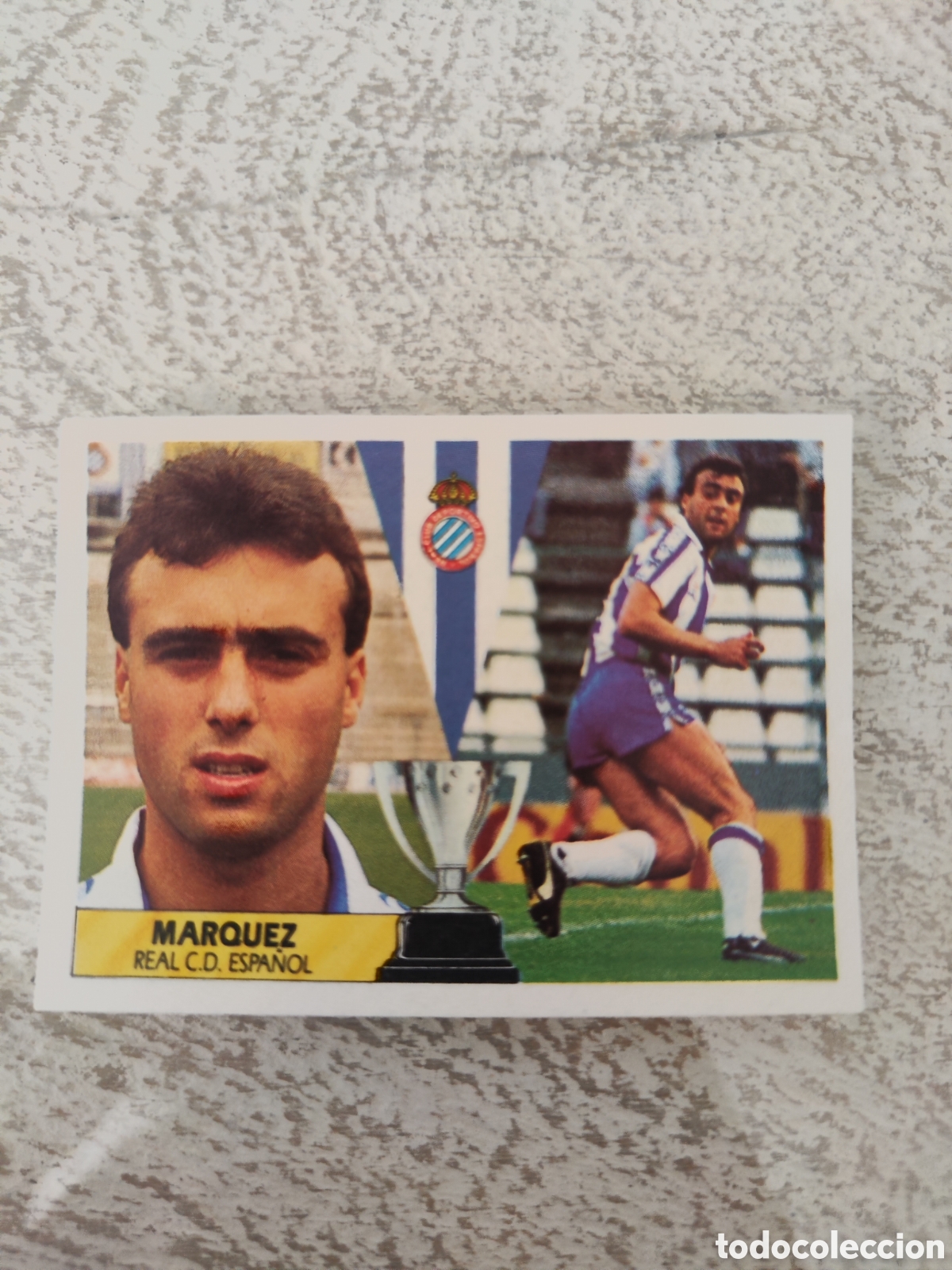 Cromos de f&uacute;tbol: Este 87 88 sin pegar Espa&ntilde;ol M&aacute;rquez - Foto 1