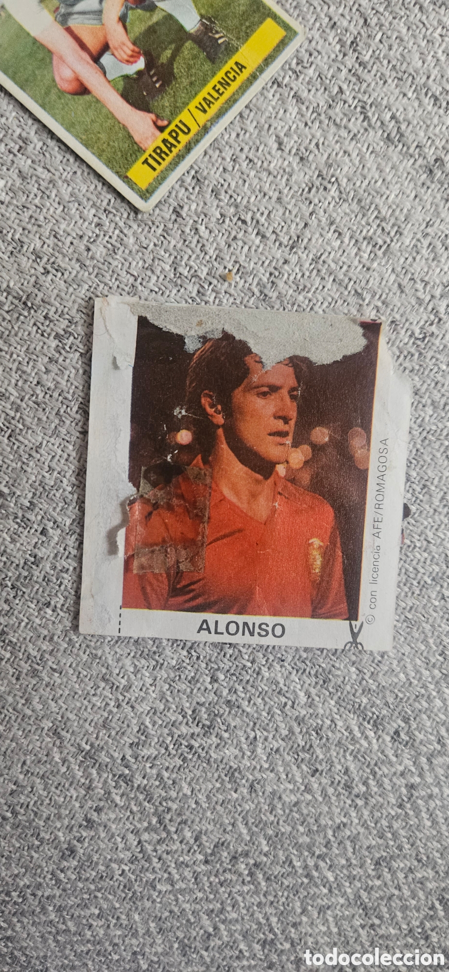 Cromos de f&uacute;tbol: Alonso osasuna caramelos pez - Foto 1