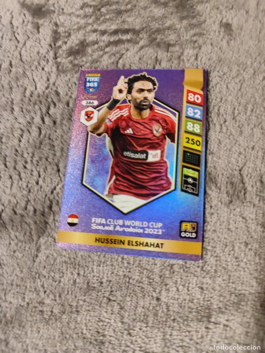 Fu&szlig;ball-Sticker: 386 FIFA 365 2025 ADRENALYN XL HUSSEIN ELSHAHAT - AL AHLY GOLD CLUB WORLD CUP 2023 PANINI 25 2024 24