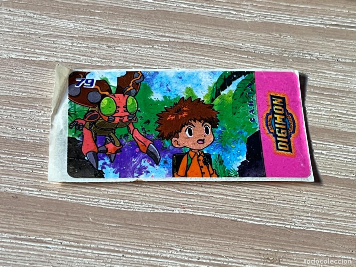 Cromos de F&uacute;tbol: 41. CROMO STICKER DIGIMON CHICLES