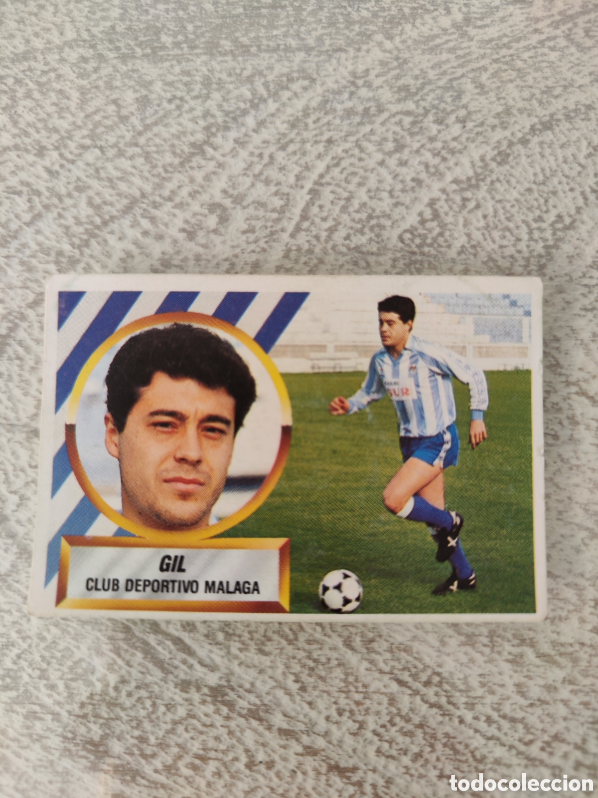 Cromos de f&uacute;tbol: Este 88 89 sin pegar M&aacute;laga 3 Gil - Foto 1