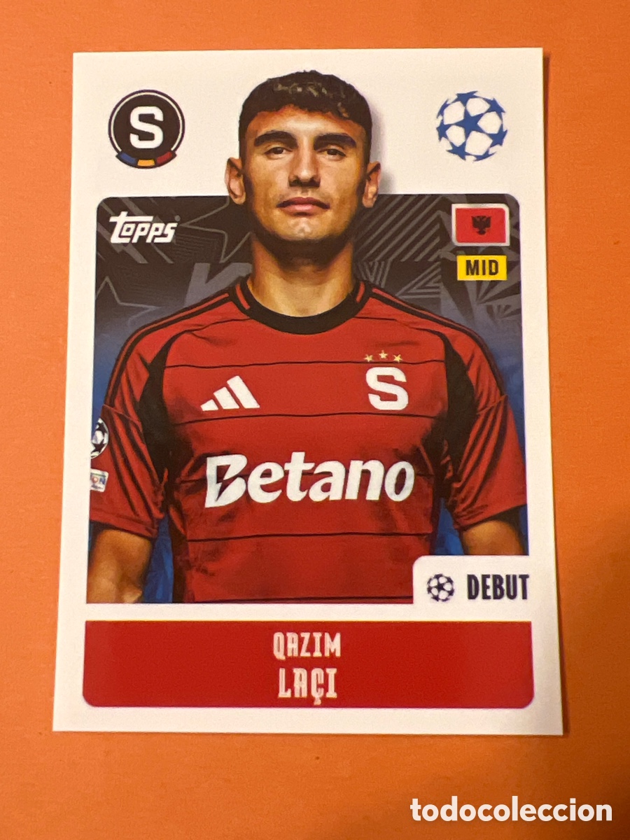 Football Stickers: C8189. Topps Stickers UEFA Champions League 2024 2025 24 25 - 427 La&ccedil;i