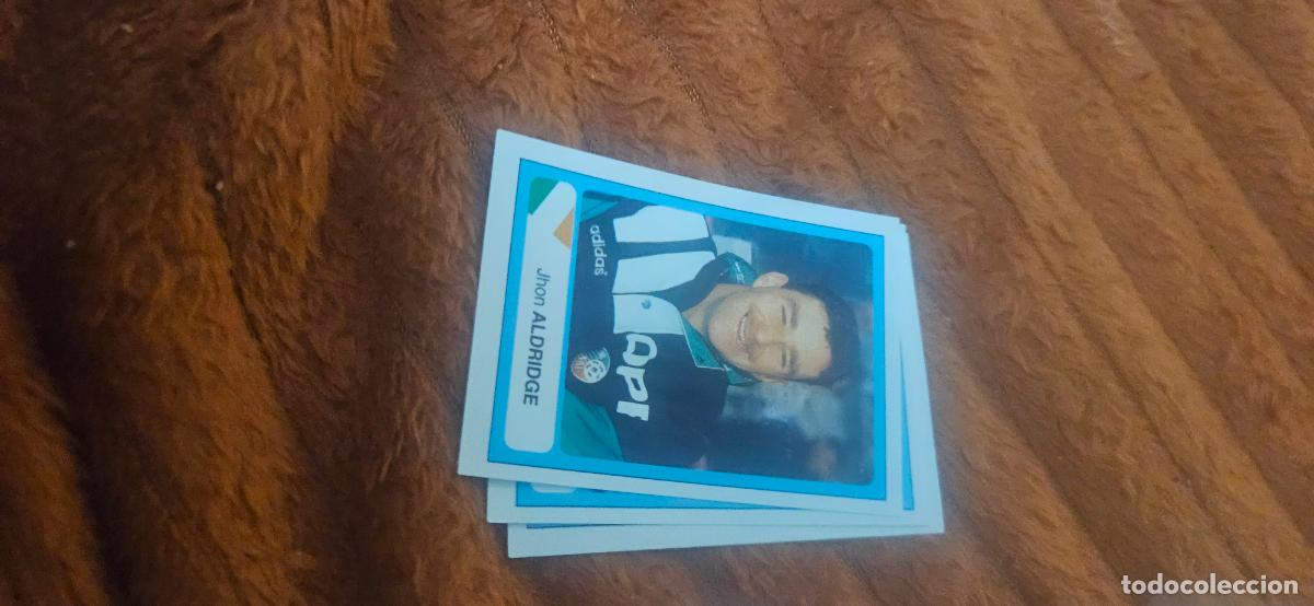 Figurine di Calcio: 254 ALDRIDGE irlanda edici&oacute;n estadio usa eeuu 94 1994 mundial sin pegar cromo