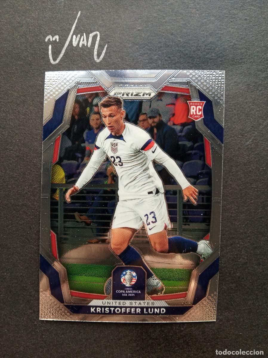 Fu&szlig;ball-Sticker: 151 ROOKIE KRISTOFFER LUND UNITED STATES PALERMO ⚽ Panini &reg; PRIZM Conmebol Copa America USA 2024 24