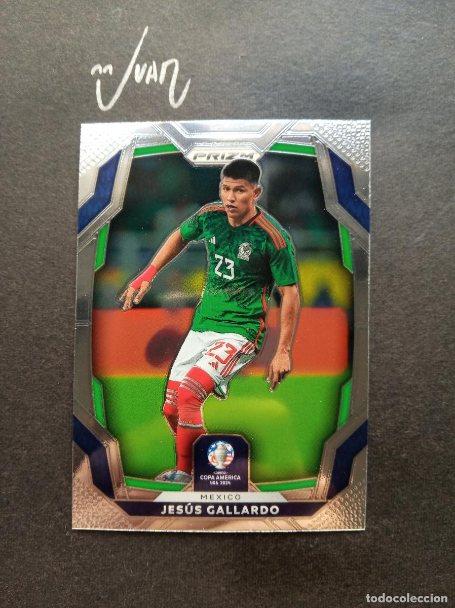 Fu&szlig;ball-Sticker: 130 JESUS GALLARDO MEXICO DEPORTIVO TOLUCA ⚽ Panini &reg; PRIZM Conmebol Copa America USA 2024 24