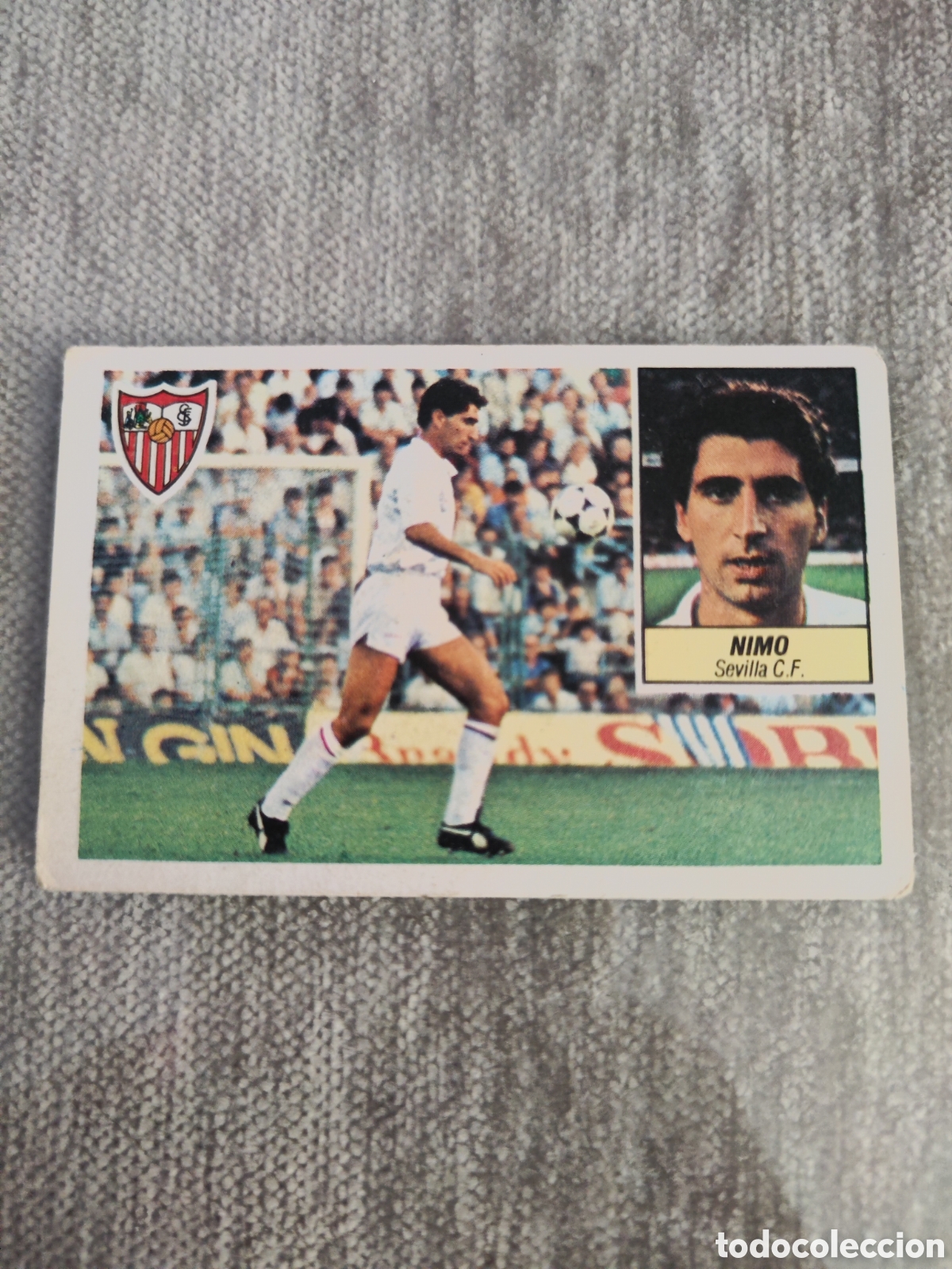 Cromos de f&uacute;tbol: Este 84 85 sin pegar Sevilla Nimo - Foto 1