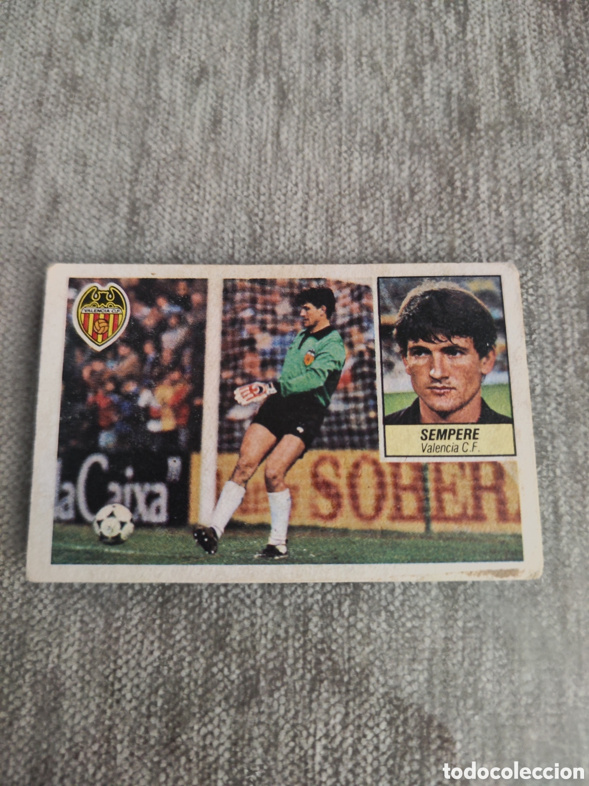 Cromos de f&uacute;tbol: Este 84 85 sin pegar Valencia Sempere - Foto 1