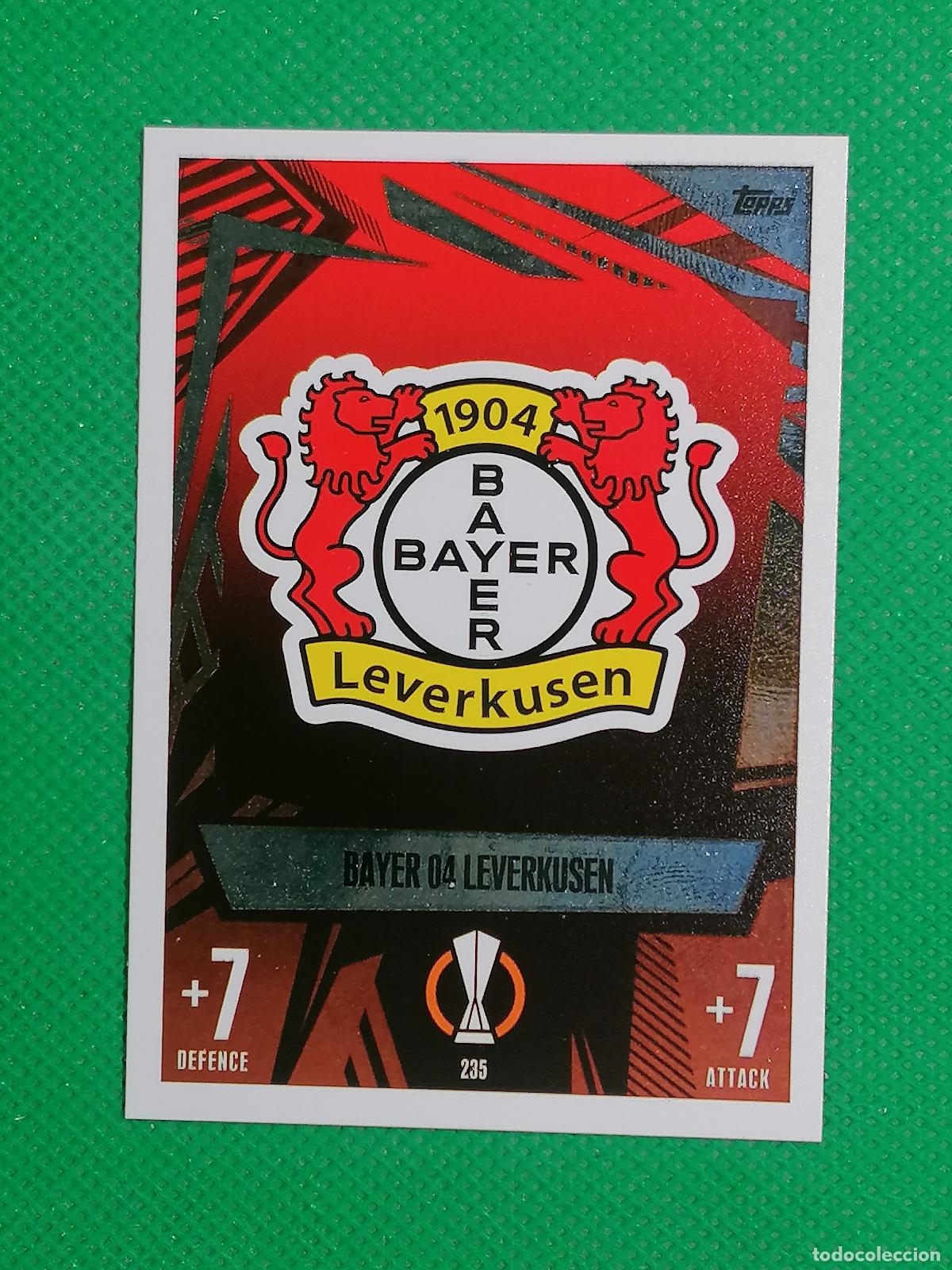Cromos de F&uacute;tbol: 235 ESCUDO LEVERKUSEN ⚽ TOPPS MATCH ATTAX 2023 2024 23 24 ⚽