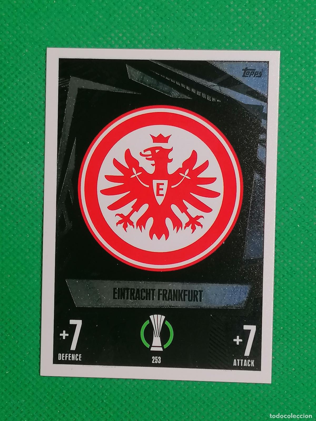 Cromos de F&uacute;tbol: 253 ESCUDO EINTRACHT ⚽ TOPPS MATCH ATTAX 2023 2024 23 24 ⚽