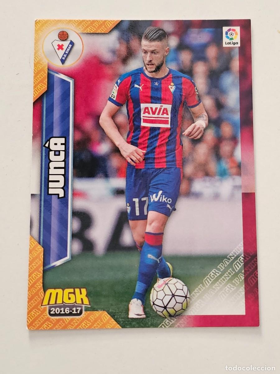 Cromos de f&uacute;tbol: 198 Junc&aacute;, SD Eibar, Panini Megacracks 2016 2017 16 17 - Foto 1