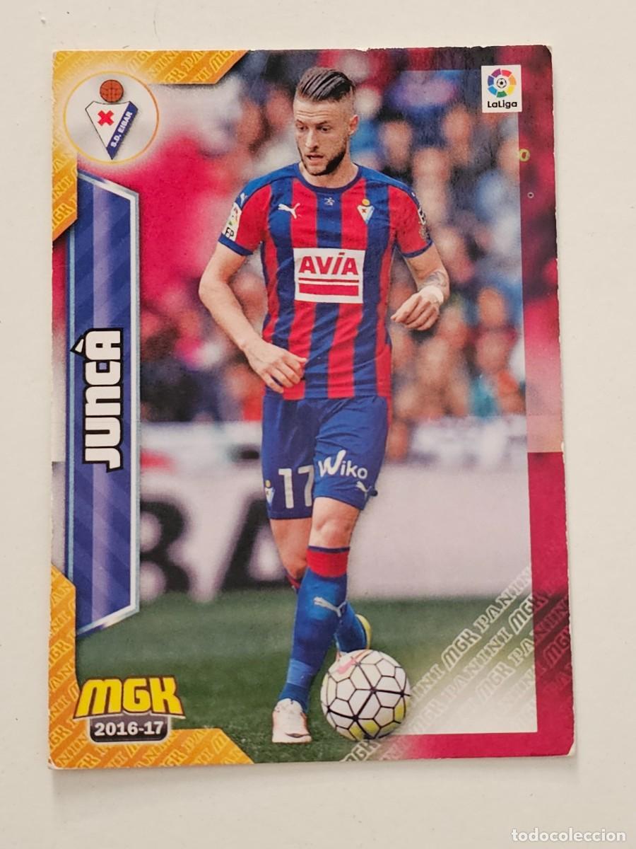 Cromos de f&uacute;tbol: 198 Junc&aacute;, SD Eibar, Panini Megacracks 2016 2017 16 17 - Foto 1