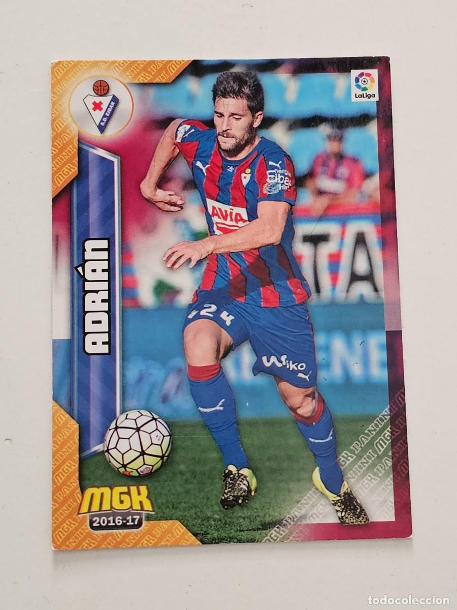 Cromos de f&uacute;tbol: 202 Adri&aacute;n, SD Eibar, Panini Megacracks 2016 2017 16 17 - Foto 1