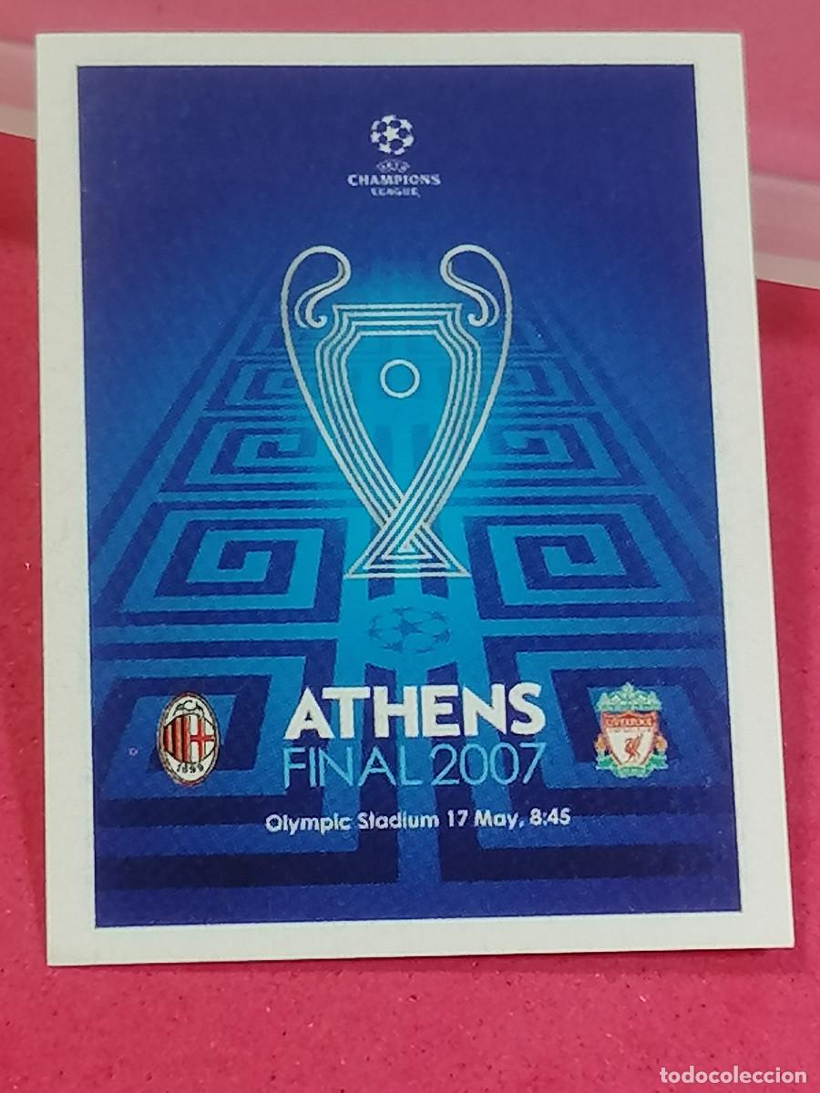 Cromos de F&uacute;tbol: 560 LOGO ATHENS FINAL 2007 OLYMPIC STADIUM CROMOS UEFA CHAMPIONS LEAGUE 2010 2011 10 11 PANINI