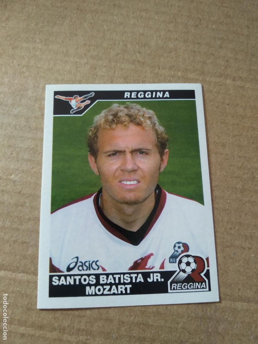 Cromos de F&uacute;tbol: 374 SANTOS BATISTA MOZART REGGINA CROMO PANINI LIGA ITALIA CALCIO F&Uacute;TBOL 2004-2005 CALCIATORI 04-05