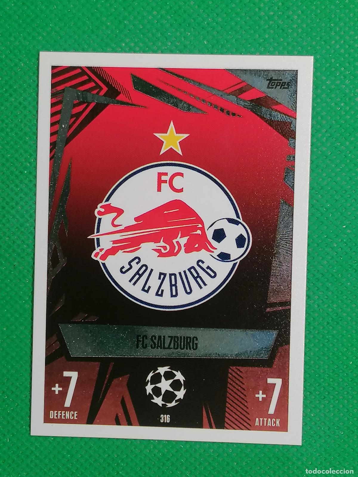 Cromos de F&uacute;tbol: 316 ESCUDO SALZBURG ⚽ TOPPS MATCH ATTAX 2023 2024 23 24 ⚽