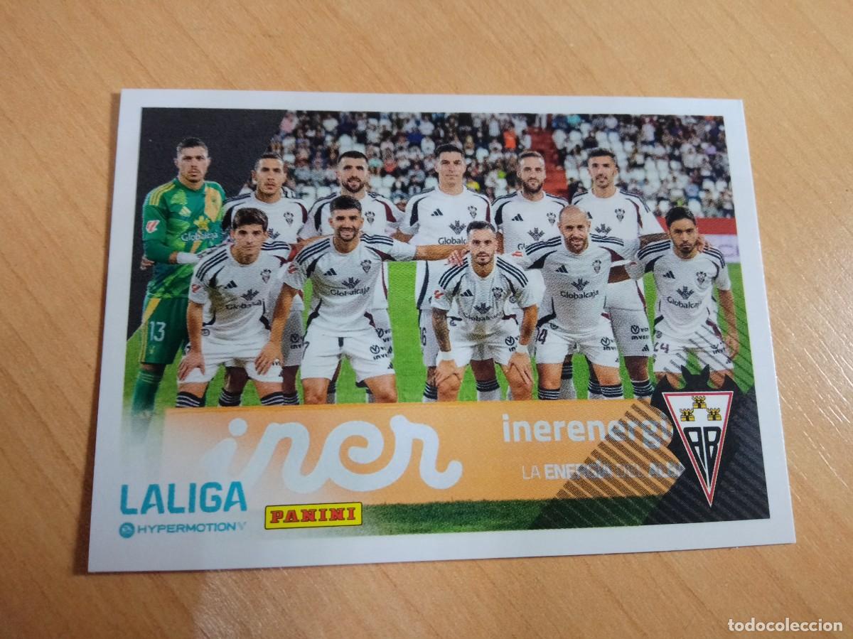 Cromos de Futebol: 3 PLANTILLA DEL ALBACETE 2024 2025 ESTE HYPERMOTION 24 25 SEGUNDA DIVISI&Oacute;N