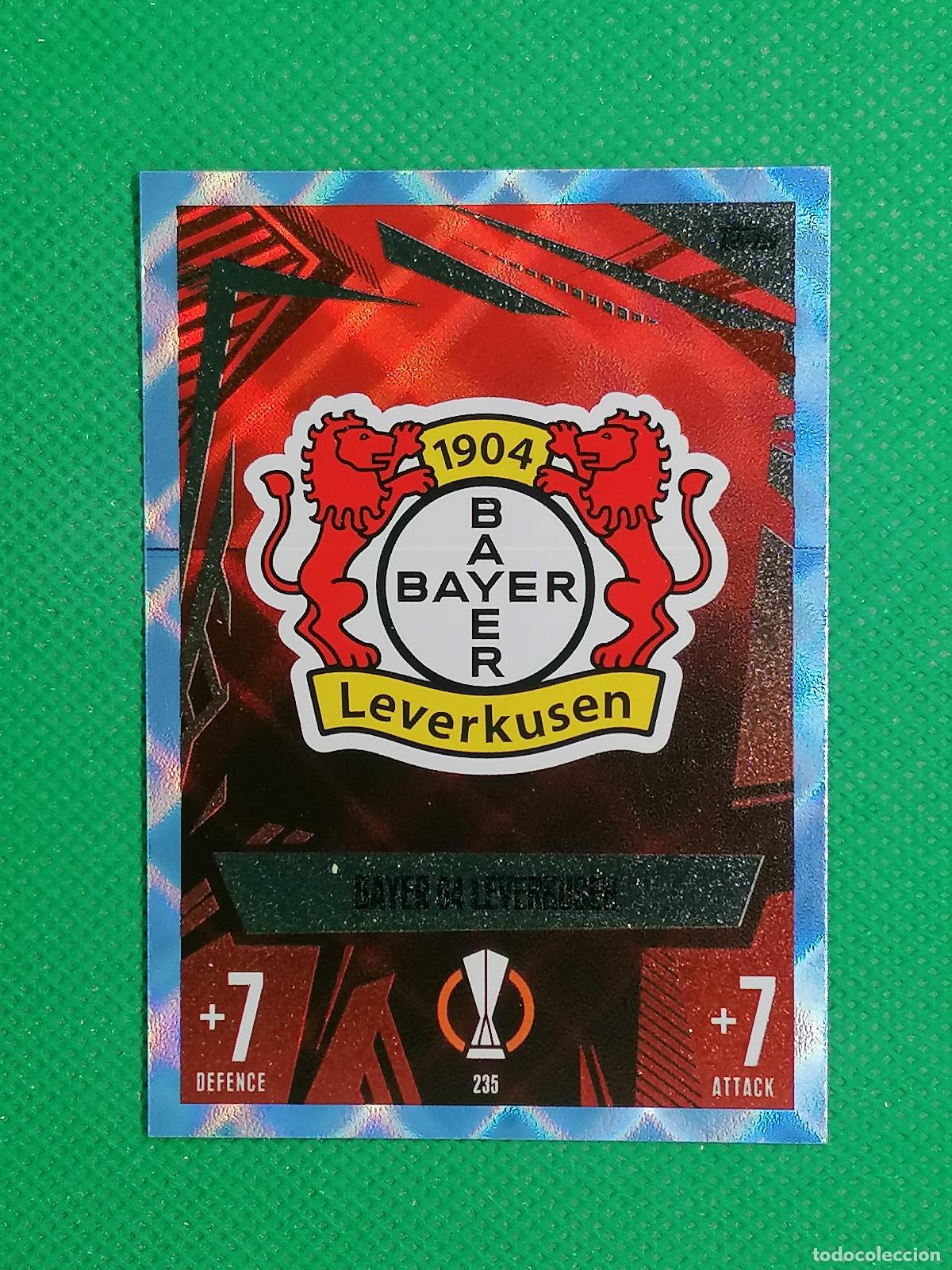 Cromos de f&uacute;tbol: 235 ESCUDO LEVERKUSEN PARALELA CRYSTAL ⚽ TOPPS MATCH ATTAX 2023 2024 23 24 ⚽