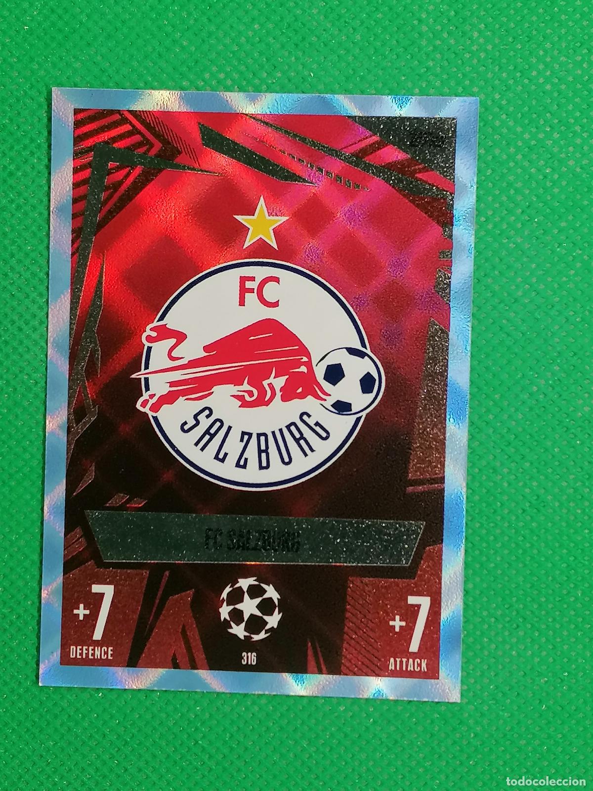 Cromos de F&uacute;tbol: 316 ESCUDO SALZBURG PARALELA CRYSTAL ⚽ TOPPS MATCH ATTAX 2023 2024 23 24 ⚽