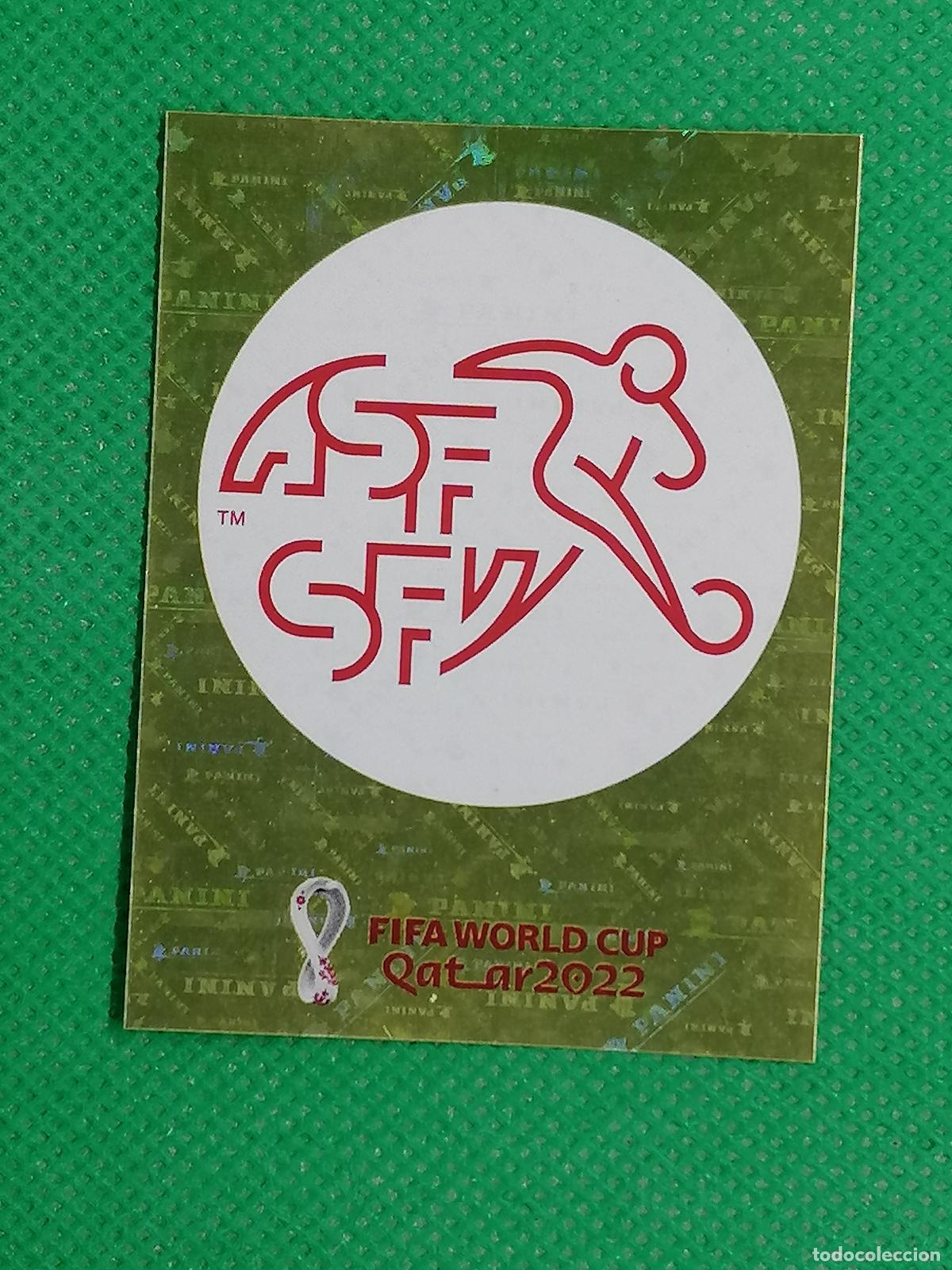 Cartes &agrave; collectionner de Football: SUI 2 SUI2 ESCUDO SUIZA ⚽ PANINI MUNDIAL WORLD CUP QATAR 2022 STICKER ⚽