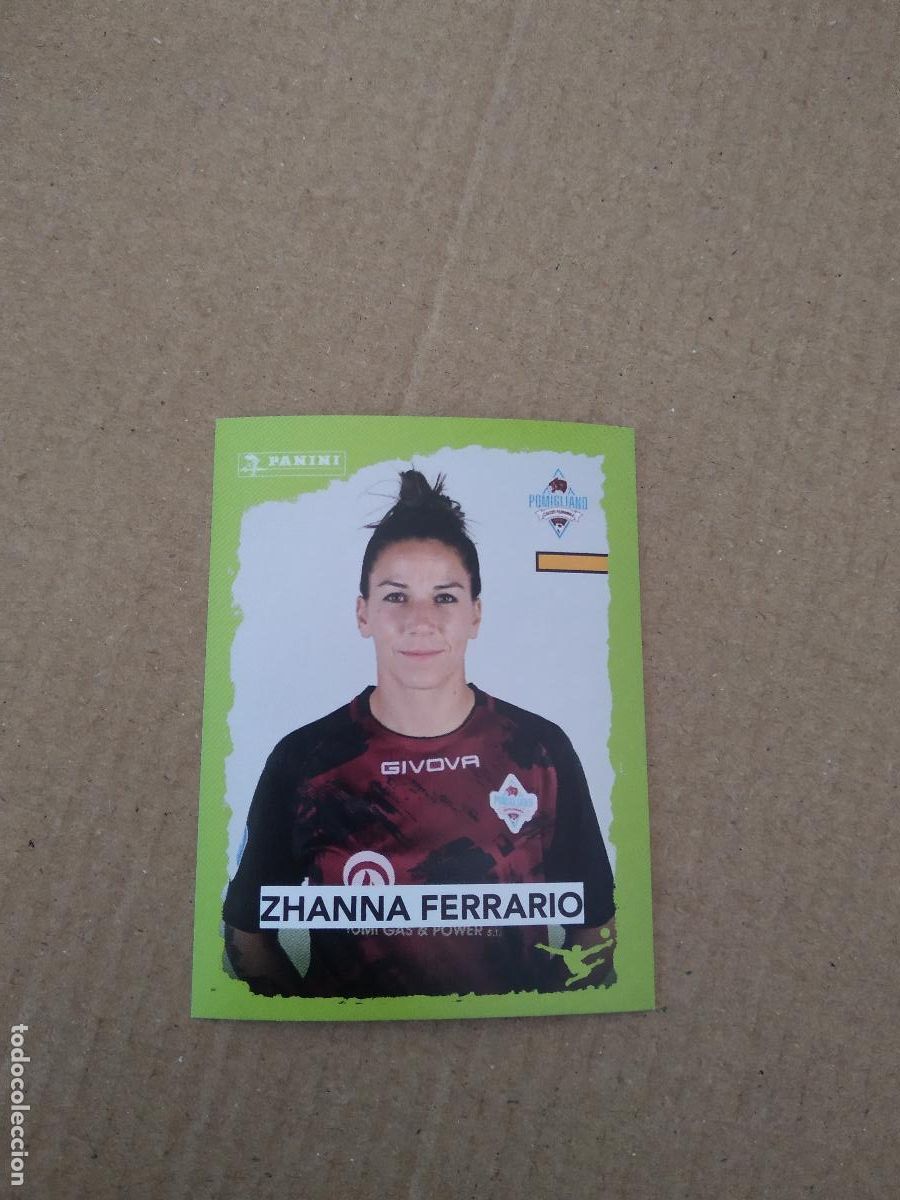 Cromos de f&uacute;tbol: 133 ZHANNA FERRARIO POMIGLIANO CROMO FUTBOL LIGA ITALIA 23-24 CALCIATRICI FEMENINO 2023-2024