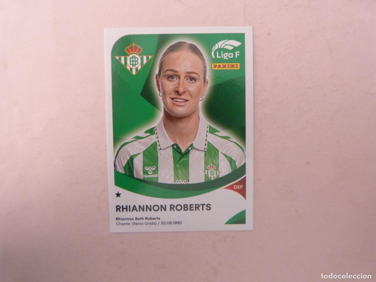 Cromos de F&uacute;tbol: CROMO DE FUTBOL ROBERTS DEL REAL BETIS SIN PEGAR N&ordm; 69 LIGA FEMENINA 2024-2025/24-25 PANINI