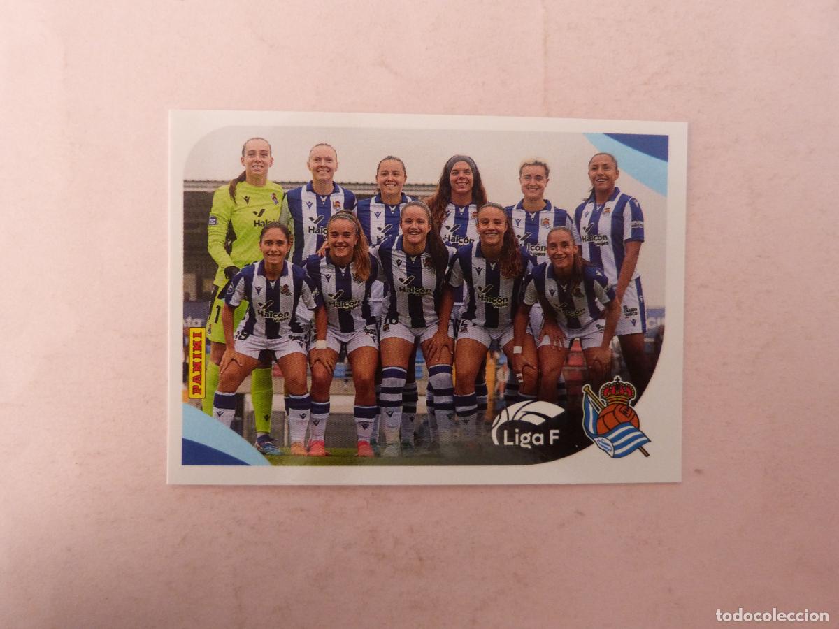 Cromos de F&uacute;tbol: CROMO DE FUTBOL PLANTILLA REAL SOCIEDAD SIN PEGAR N&ordm; 263 LIGA FEMENINA 2024-2025/24-25 PANINI