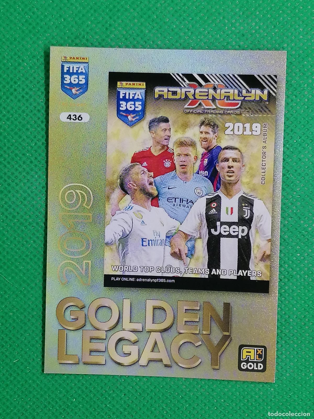 Figurine di Calcio: 436 2019 ALBUM GOLDEN LEGACY RONALDO ⚽ PANINI FIFA 365 2024 2025 24 25 ⚽