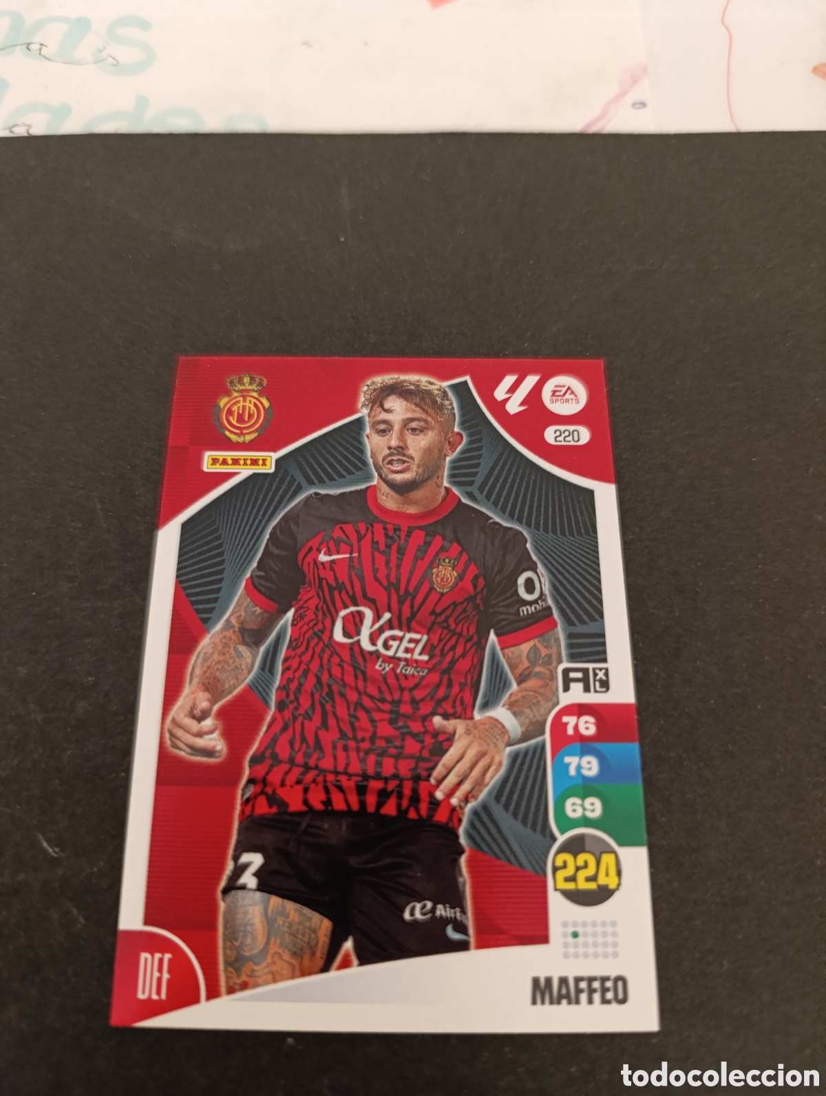 Cromos de f&uacute;tbol: Adrenalyn 24 25 Maffeo Mallorca - Foto 1