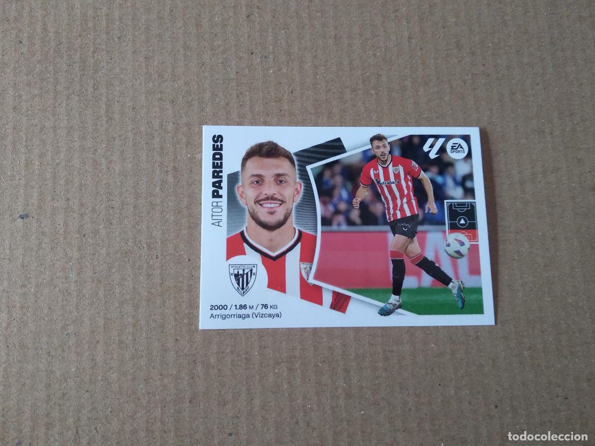 Fu&szlig;ball-Sticker: 8 PAREDES ATHLETIC CLUB BILBAO CROMO FUTBOL PANINI LIGA 2024-2025 EDICIONES ESTE 24-25