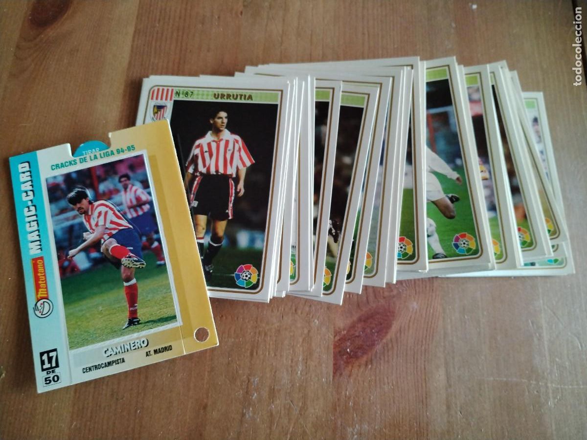 Cromos de f&uacute;tbol: Las fichas de la Liga 94/95