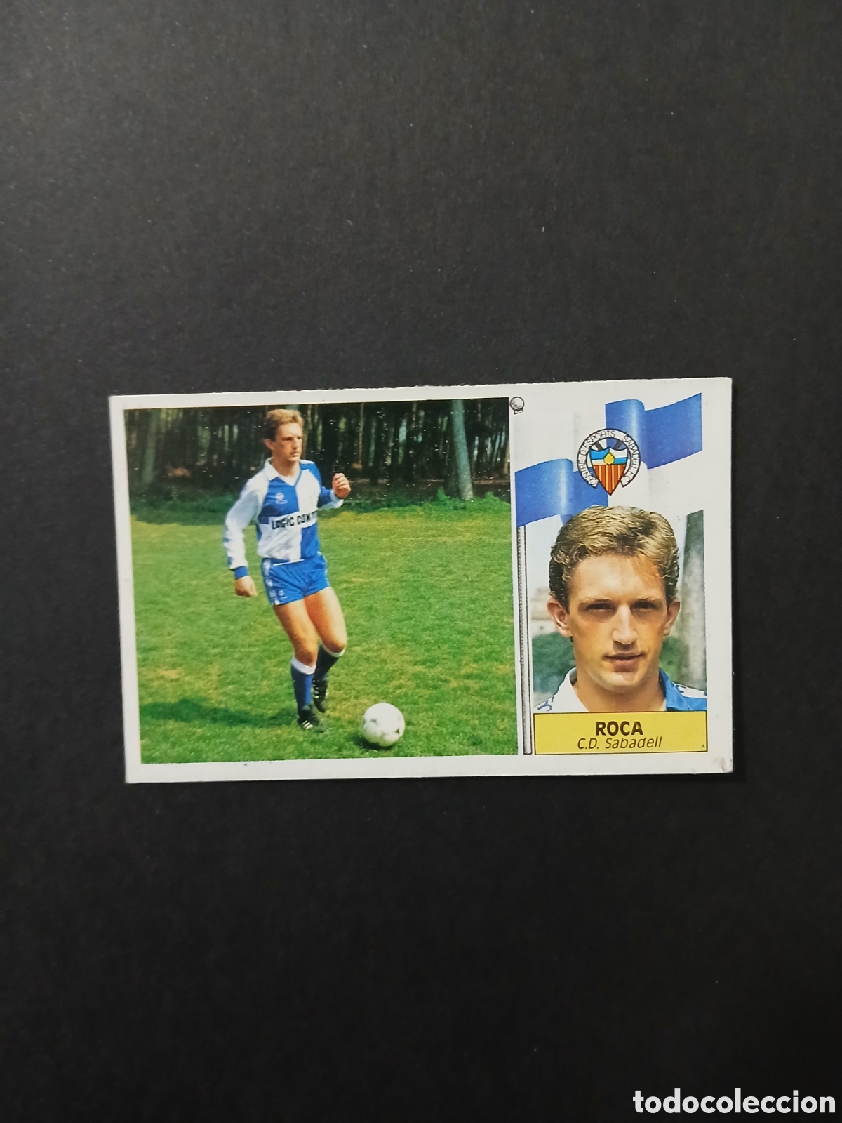 Cromos de F&uacute;tbol: ROCA SABADELL COLOCA LIGA ESTE 1986/87 86 87 DESPEGADO