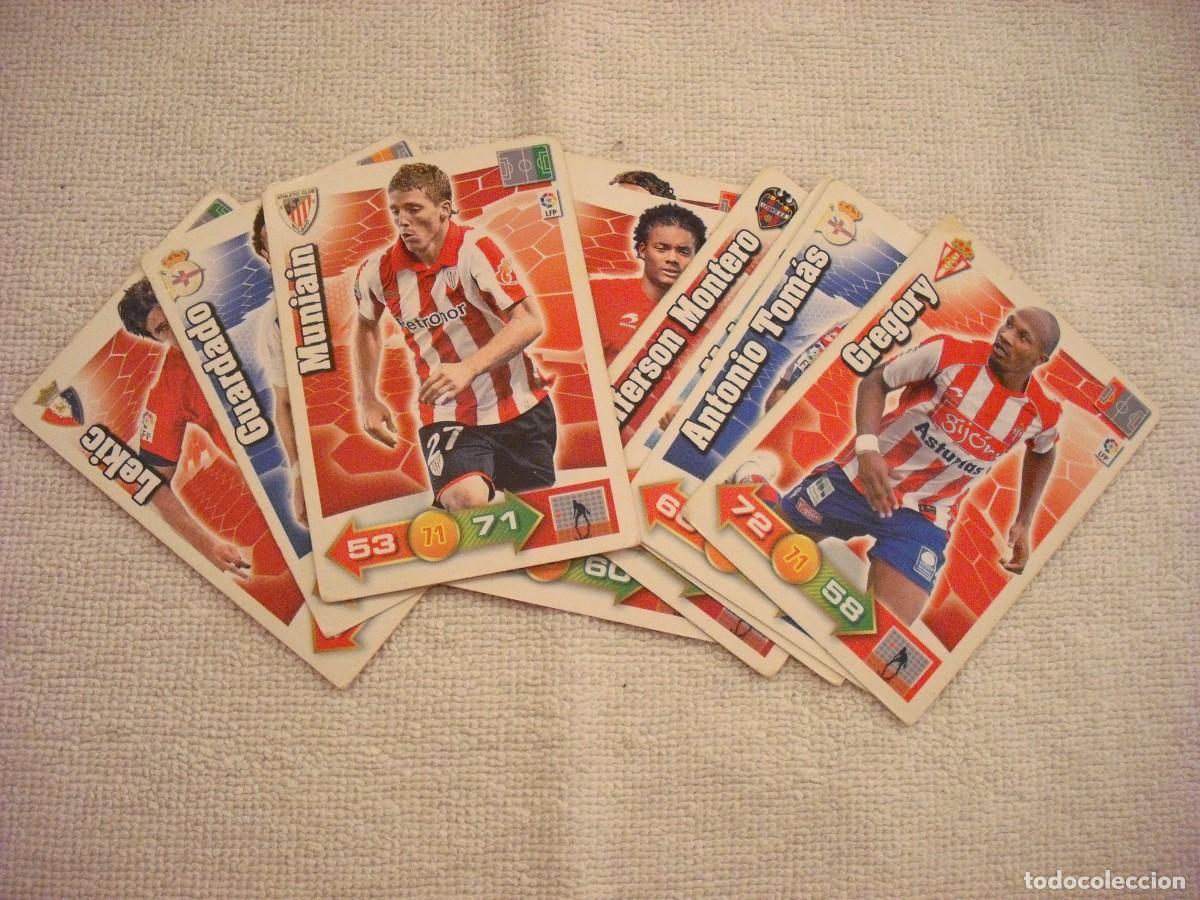 Figurine di Calcio: ADRENALYN 2010 / 11 , LOTE DE 9 CROMOS