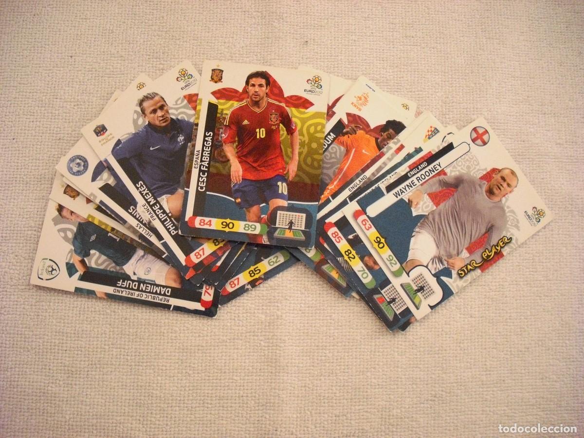 Figurine di Calcio: ADRENALYN EURO 2012, PANINI . LOTE DE 19 CROMOS