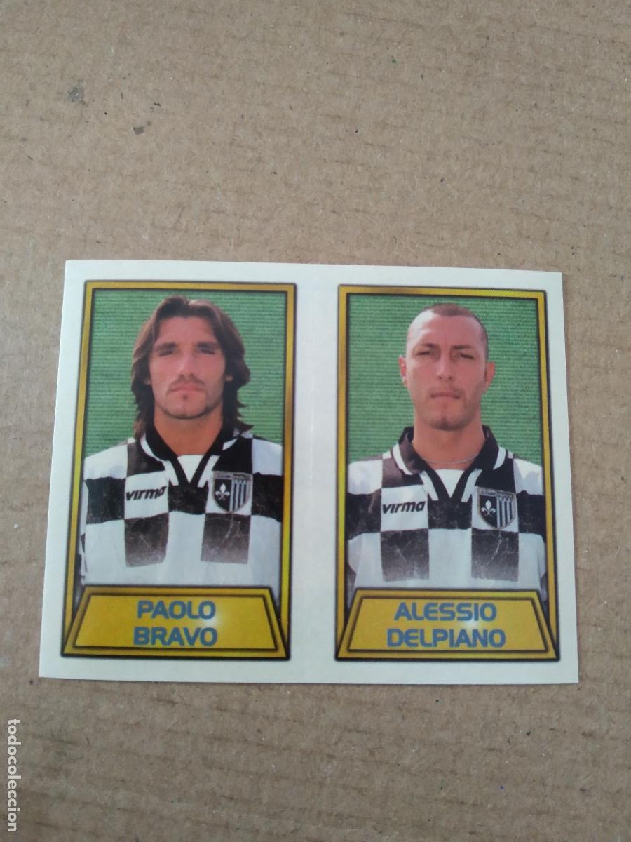 Figurine di Calcio: 454 PAOLO BRAVO ALESSIO DELPIANO CROMO FUTBOL CALCIO MERLIN 2000 LIGA ITALIA SERIE A