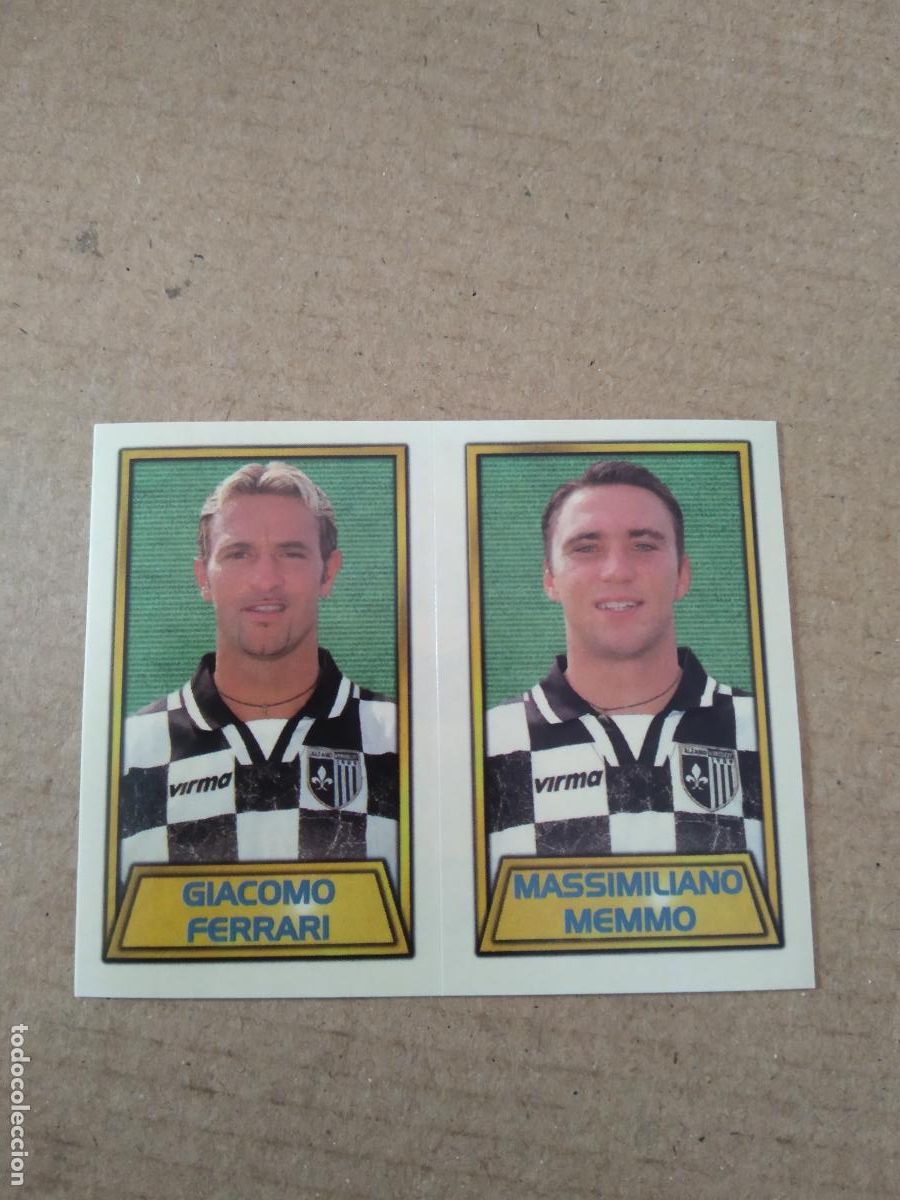 Cromos de f&uacute;tbol: 457 GIACOMO FERRARI MASSIMILIANO MEMMO CROMO FUTBOL CALCIO MERLIN 2000 LIGA ITALIA SERIE A