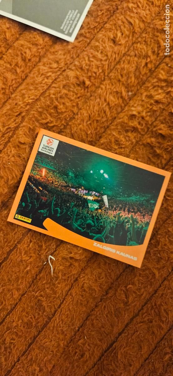 Cromos de f&uacute;tbol: 23 zalguiris euroleague basketball euroliga 2024 2025 24 25 sin pegar trading card