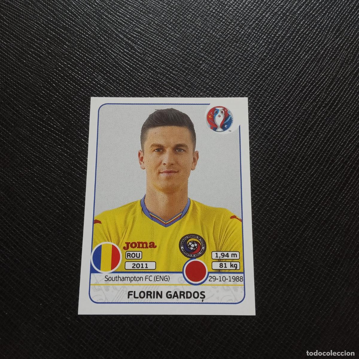 Cromos de F&uacute;tbol: 54 FLORIN GARDOS RUMANIA PANINI EURO EUROCOPA FRANCIA 2016 CROMO FUTBOL 16 - SIN PEGAR -